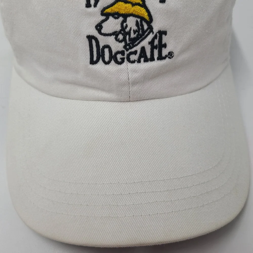 The Salty Dog Cafe Hat Adjustable (Fits Small) Ahead White Hilton Head Island